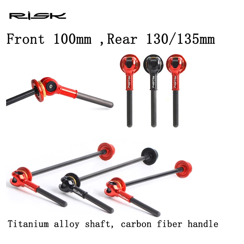 XLC Unisex Quick Release Skewer Set (QR-L05) - 3-Piece Front/Rear Wheel & Seat Post Set, Silver