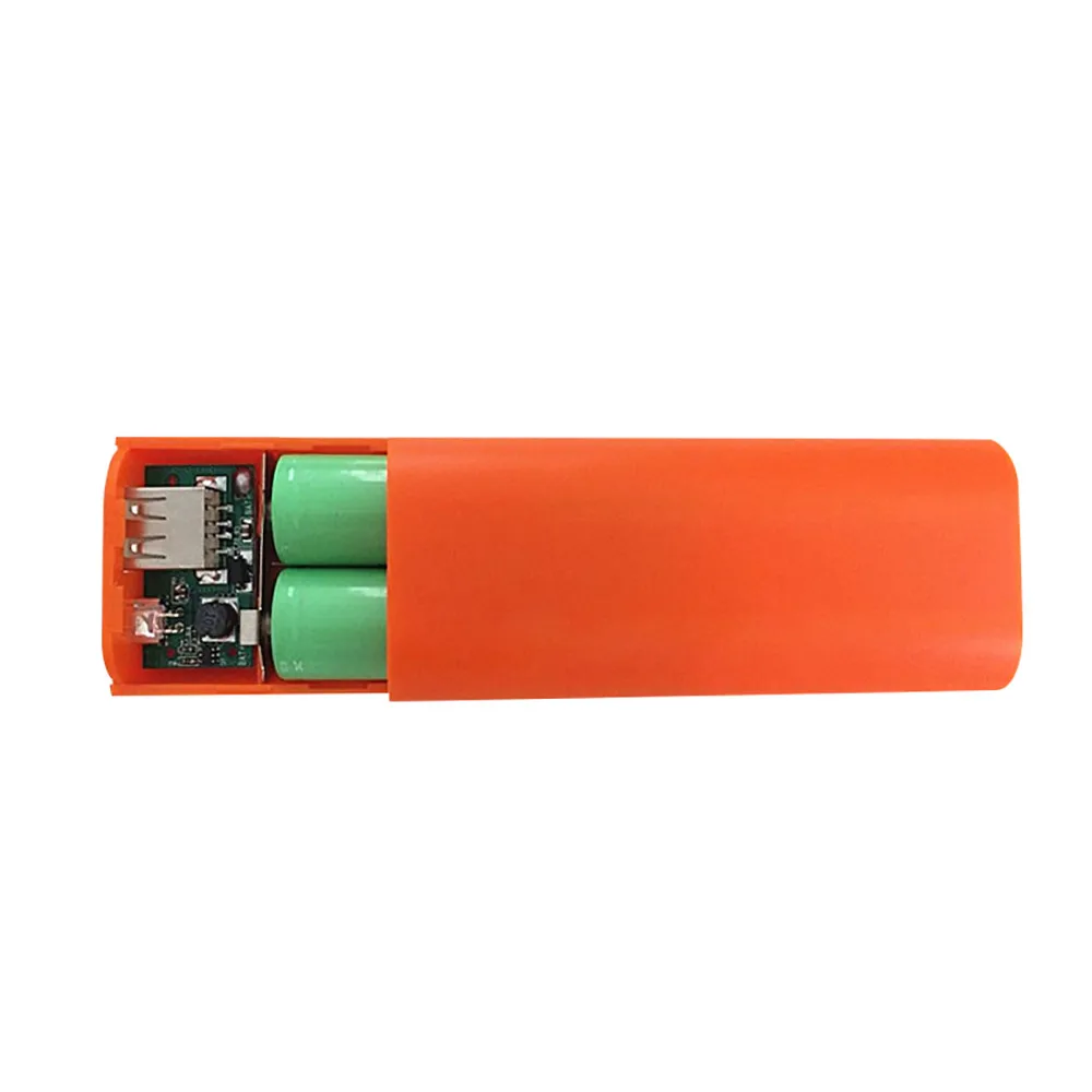 5600mAh 2X 18650 USB Power Bank Battery Charger Case DIY Box For iPhone Charging Batteries Storage Cases |