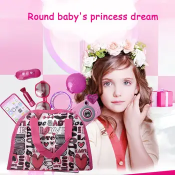 

Princess Play House Makeup Child Camera Simulation Cosmetics Camera Sunglasses Pretend To Play Jewelry Makeup Gift For Children