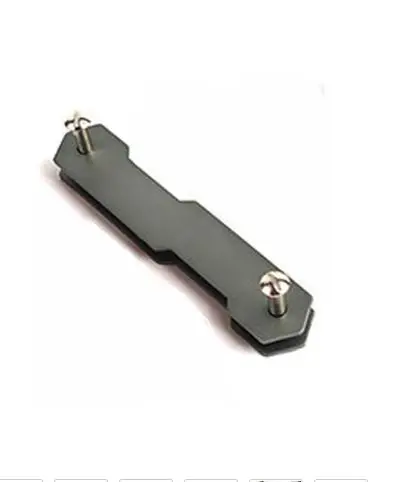 EDC Key Organizer Clip Keys Smart Holder Folder Keys Wallet Housekeeper Keychain Flexible Key Holder Clip gray