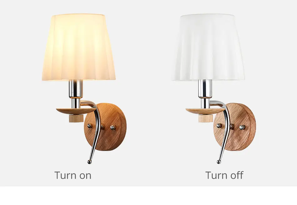 Modern Glass LED Home Wall Lamp E14 Bulb Sconce Hotel Bedroom Living Room Fixtures Stair Wall Light Indoor Night Lighting (13)