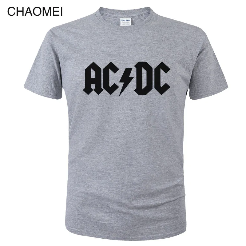 Camisetas AC DC хэви-метал, рок группа футболка мужские футболки AC/DC T Печать Повседневная футболка хип хоп короткий рукав хлопок топ C106
