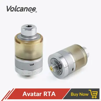 

Volcanee Avatar RTA Rebuildable Tank Atomizer 316 SS 22mm 3.4/5ml MTL and DL Option Top Fill Vape VS Zeus X RTA