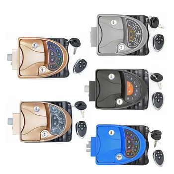 

Chenes zinc alloy RV Remote Lock Camper Caravan Trailer Entry Door Lock three-in-one button RV lock