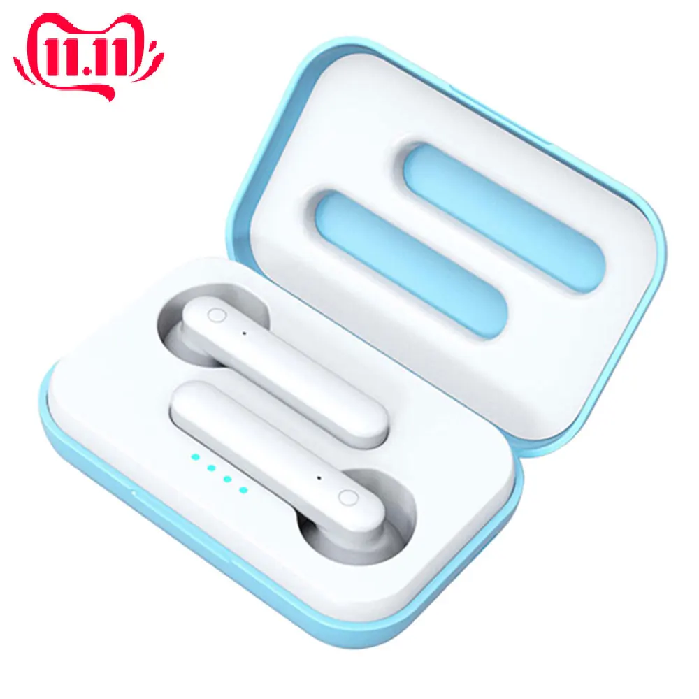 

TWS Wireless Bluetooth 5.0 Headset HD Earbuds Voice Control Earphone Wireless Headphone For IOS Android Windows Smartphone