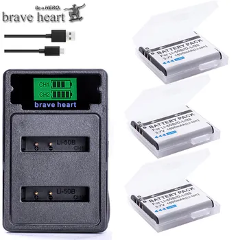

li50b Li-50B LI50B li 50B Battery pack for OLYMPUS SP 810 800UZ u6010 u6020 u9010 SZ14 SZ16 D755 u1010 SZ30 SZ20 XZ-1