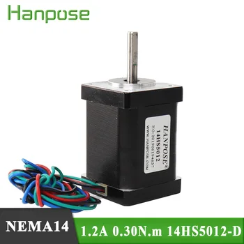 

Nema14 Motor 35X50MM 1.2A 0.3N.M 4 lead Stepper Motor 14HS5012 for 3D printer accessories and CNC milling machine