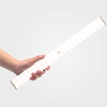 Светодиодная подсветка под шкаф движения PIR Сенсор лампы 38/68 светодиодный s светильник ing для шкаф Кухня ночной Светильник 23 см 40 см