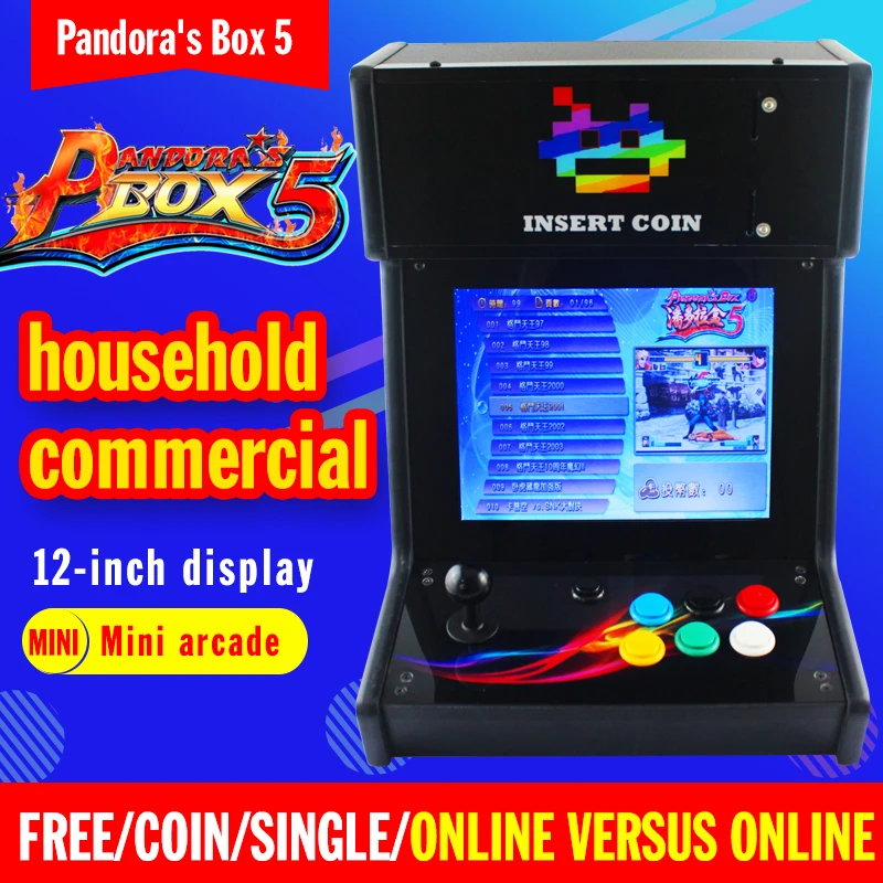 Pandora Box5 Mini Table Top Arcade With Classical Games 960 In 1 Pcb Mini Arcade Game Machine Play A Coin Game Pandora Box 6 Coin Operated Games Aliexpress Pandora Box5 Mini Table Top Arcade With Classical Games 960 In 1 Pcb Mini Arcade Game Machine Play A Coin Game Pandora Box 6 Coin Operated Games Aliexpress