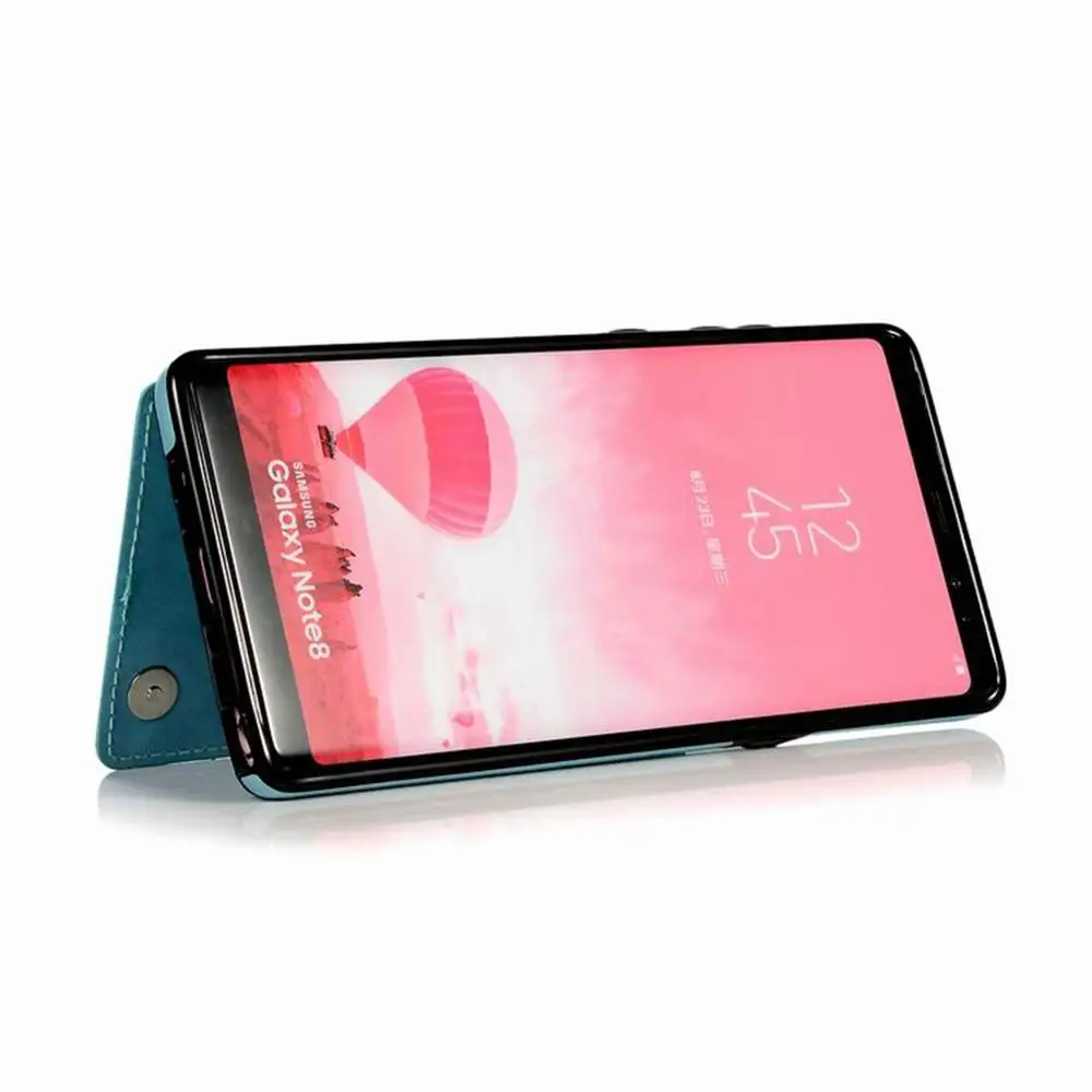 Кожаный чехол для телефона Samsung Galaxy s7 s10 note 8 с роскошной откидной крышкой из