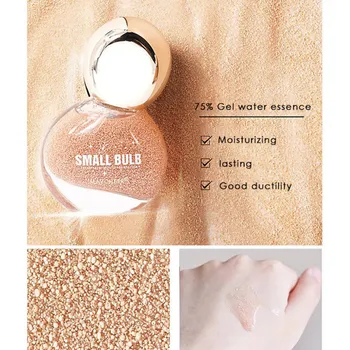 

Hot Small Bulb Liquid Foundation Concealer Moisturizing Clean Bare Makeup And Bright Face Foundation Cream