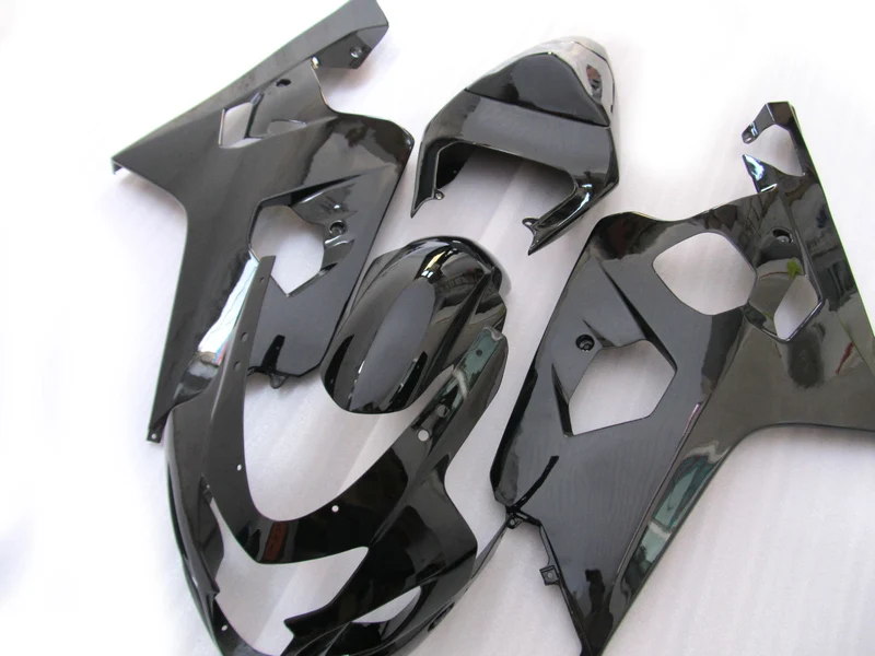 ABS обтекатель комплект для Suzuki K4 GSXR750 2004 2005 GSX R600 пользовательский aftermarket GSXR 750 04 05 яркие черные Обтекатели для кузова+ 7 подарков