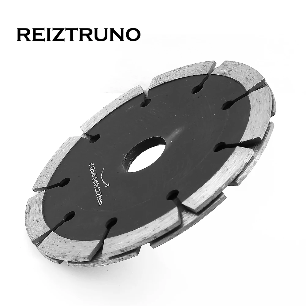 REIZTRUNO 125mm Премиум-качество ножовочное полотно 5-дюймовый выпуклая расшивка алмазный пильный диск для камня резки бетона