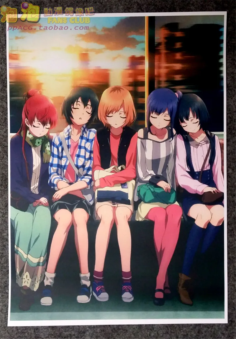 8 Pcs Set Anime Shirobako Poster Miyamori Aoi Yasuhara Ema Wall Pictures For Living Room A3 Film Posters For Gifts Aliexpress Toys Hobbies