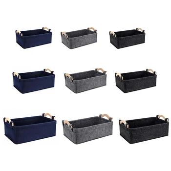 

Clothes Storage Basket Sundries Underwear Toy Storage Box Cosmetic Book Organizer Stationery Container Laundry Basket