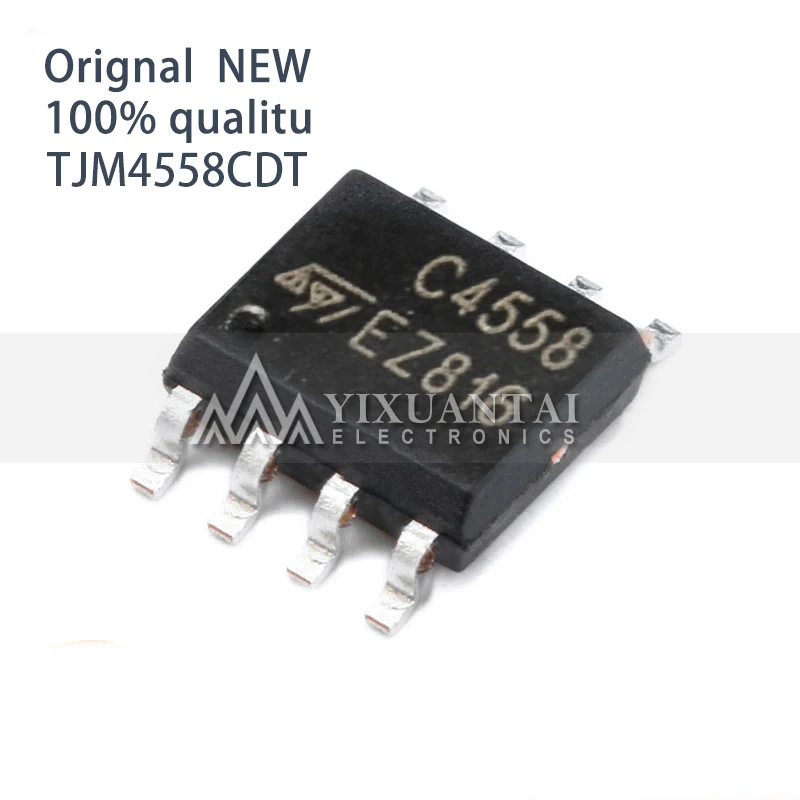 10pcs SOP8 DIP8 SMD TJM4558CDT TJM4558CN TJM4558 4558 SOIC-8 DIP-8