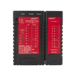 Testeur de câbles de voiture, réseau de voiture LAN, LED, Ethernet, ligne de téléphone, outil de contrôle de continuité 