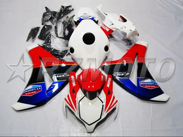 Литье под давлением) ABS полный обтекатель наборы подходят для Honda CBR1000RR 08 09 10 11 2008 2009 2010 2011 CBR1000 Motul