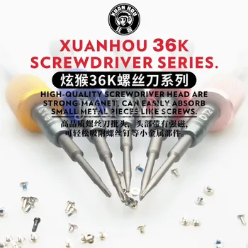 

XUANHOU 36K Multi function Screwdriver mobile phone repair tool Set for iphone disassemble opening tool with magnetic force