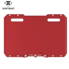 SPIRIT BEAST рамка номерного знака из алюминиевого сплава для мотоцикла Универсальная рамка номерного знака украшение для мотокросса