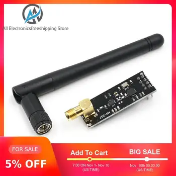

5pcs Special promotions 1100-meter long-distance NRF24L01+PA+LNA wireless modules 1100meters (with antenna)