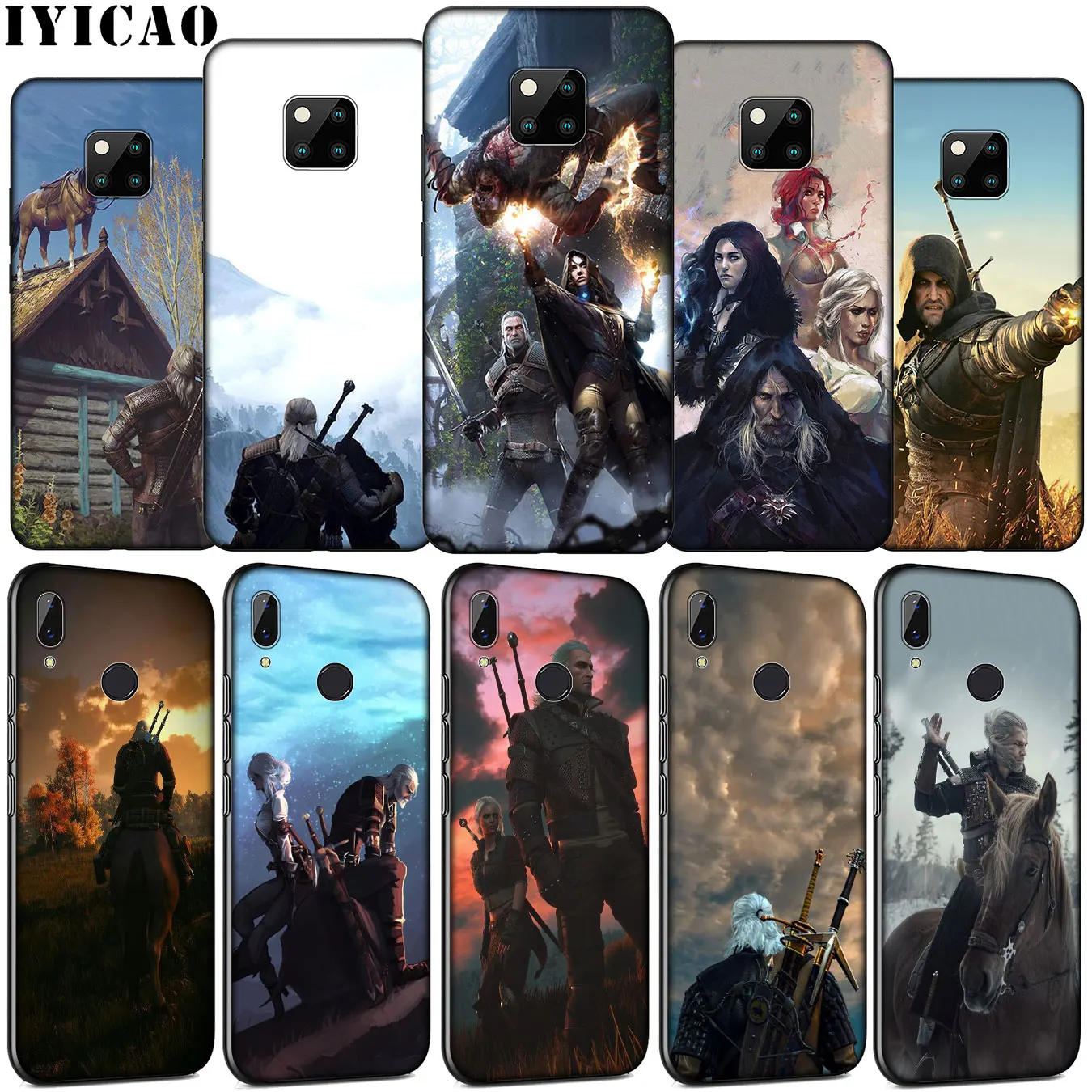 IYICAO Tokyo Ghoul anime Kaneki Ken Soft Silicone Phone Case for Huawei Mate 30 20 10 Pro Nova 5i 4 3 3i 2i 2 Lite Black Cover | Мобильные