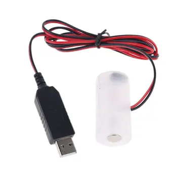 

LR14 C Battery Eliminator USB Power Supply Replace 1 to 4pcs 1.5V C Cell Battery Q9QC