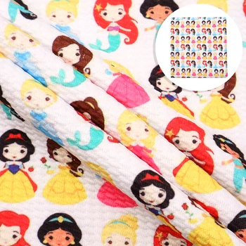 

50*140cm Bullet Textured Liverpool Fabric Cartoon Printed Fabric for Tissue Kids Home Textile for Sewing Doll Clothes,c10283
