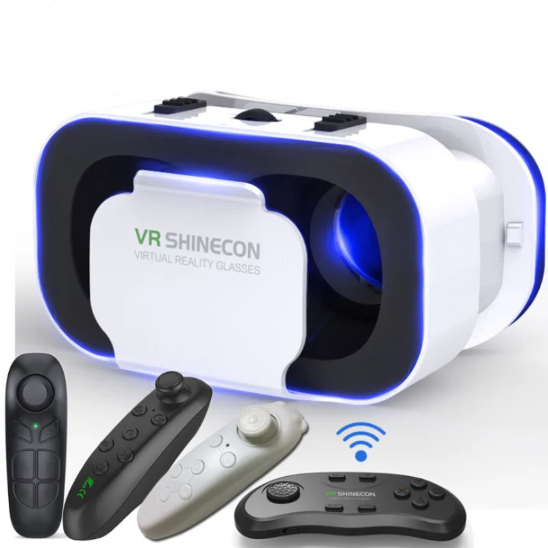 Очки виртуальной реальности 3D очки VR гарнитура для смартфонов Android iOS бинокль с
