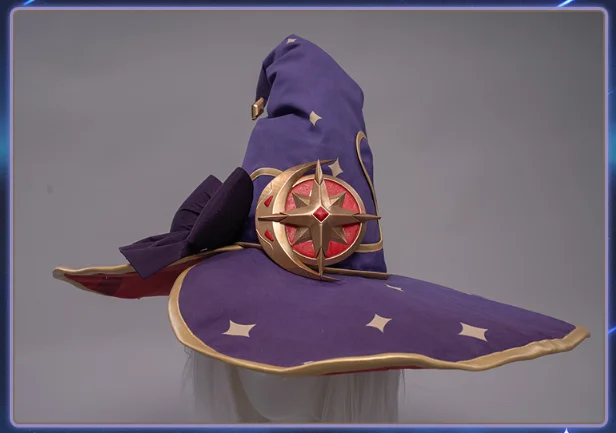 UWOWO Game Genshin Impact Mona Megistus Astral Reflection Cosplay Costume Special Cute Enigmatic Astrologer Set B