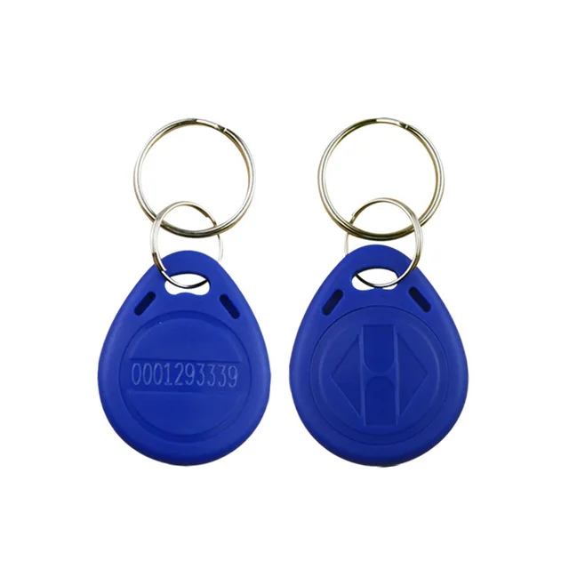 5/10pcs 125khz ID Tag Keyfobs RFID EM4100 TK4100 Proximity Chip Tags Card Sticker Key Fob Token Ring 3