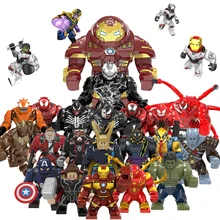 

Disney NEW Figures Ironman Hulk Thanos Figures Building Blocks Blocks Figures Toys for Children Educational Toys