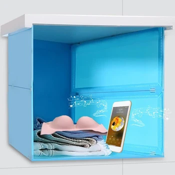 

Foldable Clothing Storage Rack Waterproof Wall Clothes Locker Poster Picture Art Painting for Bathroom Toilet Decorative