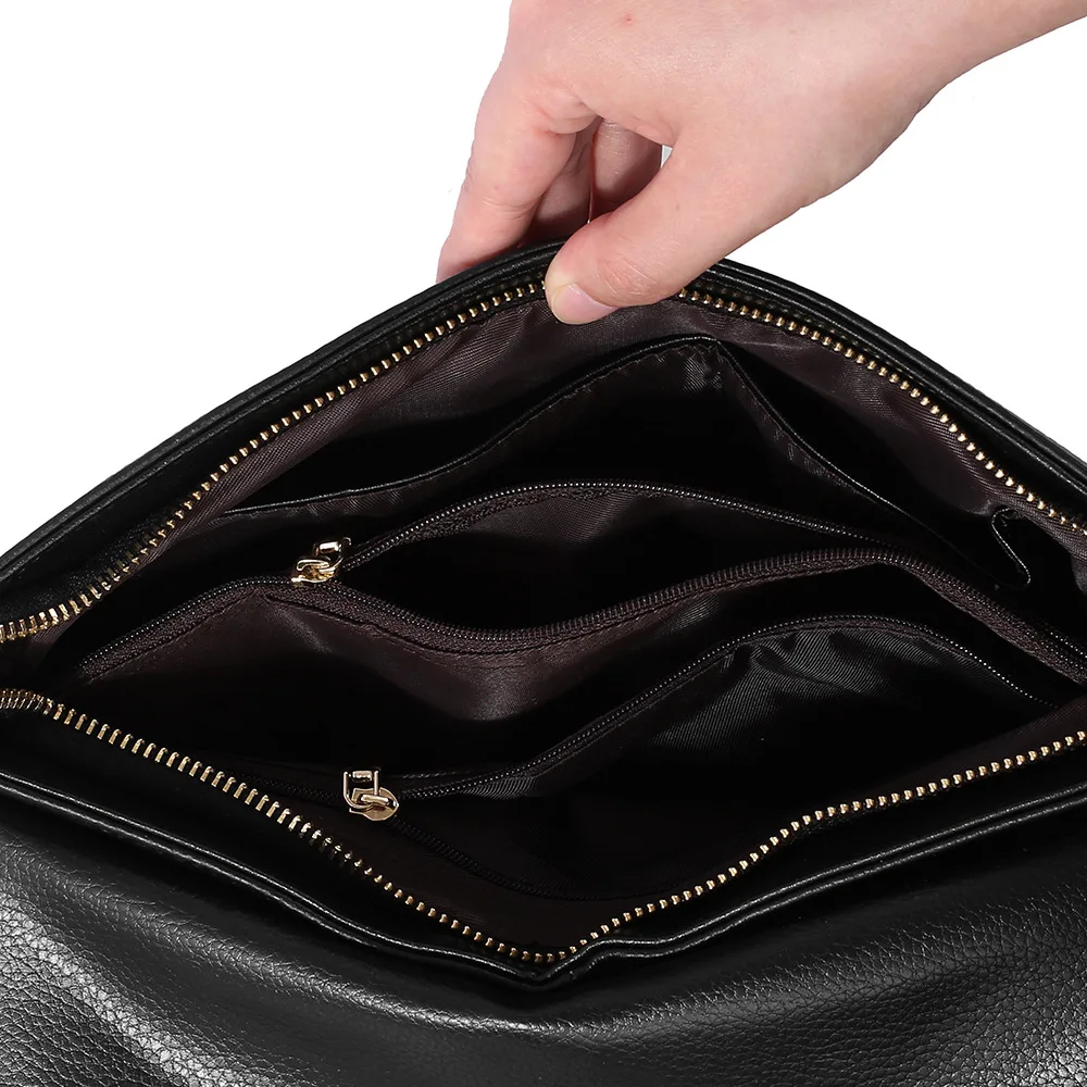 Personalized Designer Genuine Leather Women's Messenger Bags Day Clutches Striking Patchwork Colourful Evening Bag Fashion New
