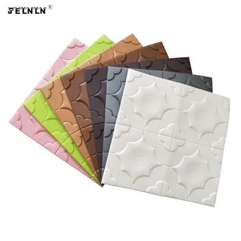 

3d self-adhesive wall stickers TV background wall children's bedroom soft bag thick waterproof shop anti-collision wall stickers