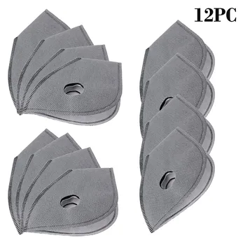 

12/18 pcs Face Cover Replacement Filters Quick-drying Dustproof Active Carbon Filter Dustproof mascaras Bag Parts & Accessories