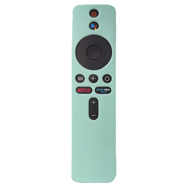 1pc Covers for Xiaomi Mi TV Box s Wifi Remote Control Case Silicone Shockproof Protector For Mi TV Stick 1080P Light Green