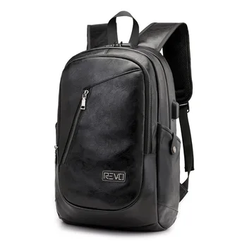 

2018 New USB Rechargeable Leisure Backpack Business Backpack Computer Pack Multifunctional Anti-theft Bag for Men and Women