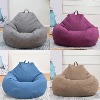

Lazy Bean Bag Sofa Cover Inner Lining Suitable For Bean Bag Cover Stuffed Animal Toy Only Sofa Case Cvoer Without Filler