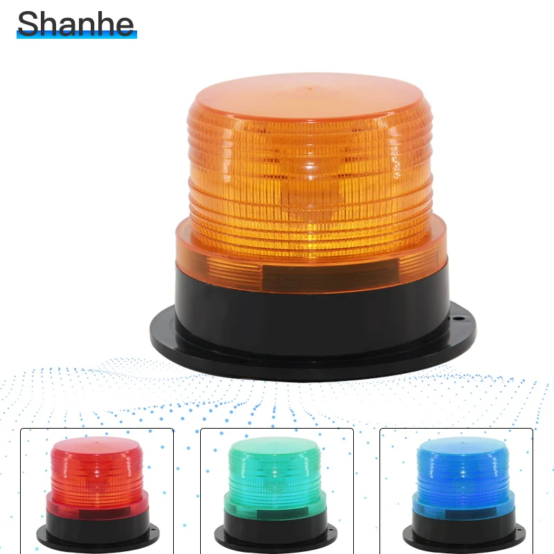 strobe warning light mini traffic led flashing light lamp DC12 24V