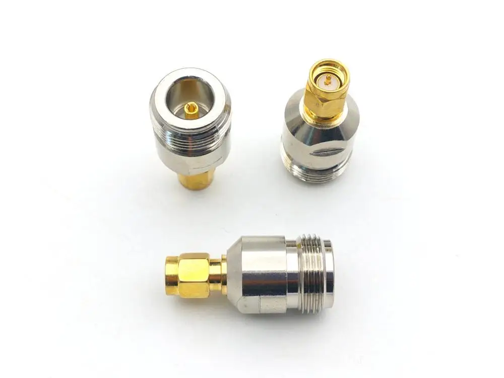 20 шт. медный N разъем на SMA Штекер RF коаксиальный Прямой разъем|pin plug|pin pinpin jack |
