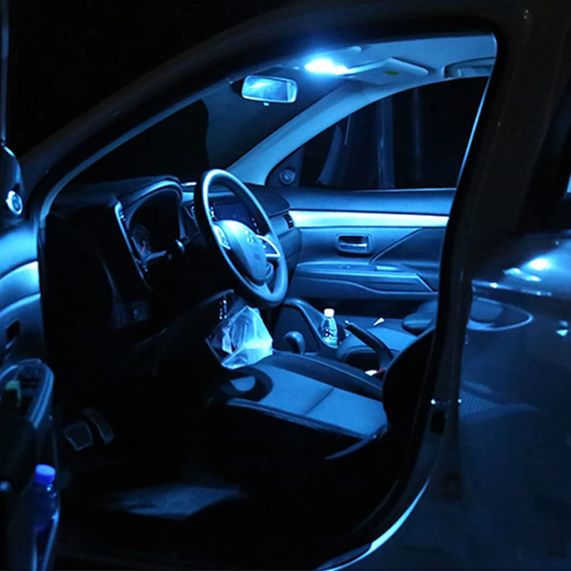 4 шт. светодиодные лампы для салона автомобиля Mitsubishi ASX 2013 2014 2015 2016 2017 2018|Лепнина