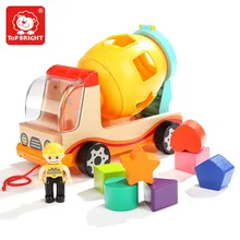 TOPBRIGHT годовалого возраста детские игрушки дети Форма одинаковая познавательные игрушки автомобиль строительные 3-х летнего мальчика