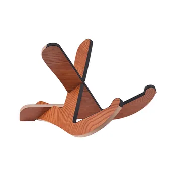 Buy Floor Type Wooden Guitar Stand Holder Musical Instrument Bracket Portable Removable Frame For Electric Acoustic Guitars Bass