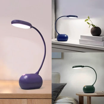 

Foldable USB Rechargeable Children's Bedroom Bedside Simple Stepless Dimming Study Lamp