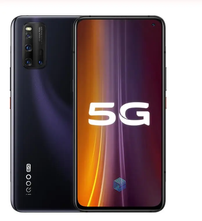 Vivo IQOO 3 5G мобильный телефон 180 Гц экран Snapdragon 865 Android 10 0 6 44 &quot2400x1080 Гб RAM UFS 1 супер