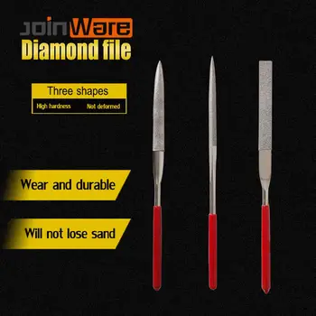 

10Pcs/Set 180mm Diamond File Set Mini Rasp Diamond File Wood Grinding Tool Kit Hand File Set Hand Needles DIY Tools