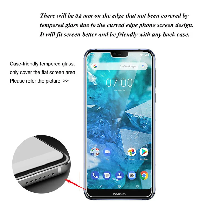 Nokia 7.1 tempered glass-4