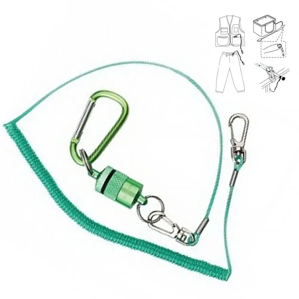 

HobbyLane Outdoor Portable Adjustable Magnetic Pull Releases Powerful 7-Pound Strength Net Release Holder for Fly Fishing Hot