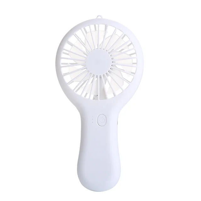 Handheld Usb Mini Fan Portable USB Charging Fan Creative Mini Hand-held Small Fan Catapult Pocket Hand-held Fan white